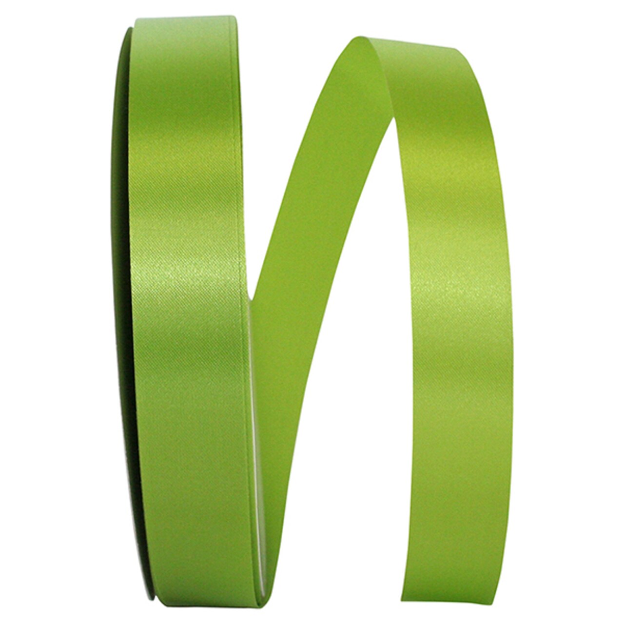 Florist Ribbons --- ⅞ inch x 100 yards --- Satin / Acetate Supreme Cooler Ribbon -- Apple Color